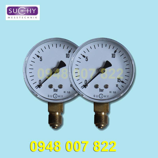 Đồng Hồ Đo Áp Suất Suchy MR-10 63